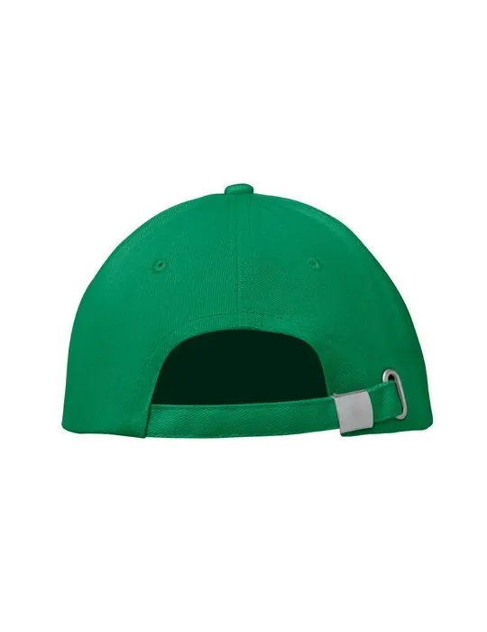 Casquette baseball 6 pans publicitaire BUFFALO Matières : plastique Couleurs : doré glacé accessoire événementiel unique