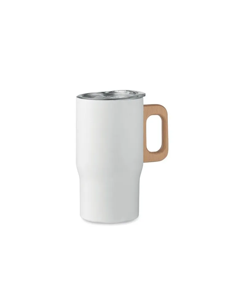 Gobelet double paroi personnalisé 350ml TUMBOO Matières : métal Couleurs : argenté mat