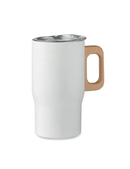 Gobelet double paroi personnalisé 350ml TUMBOO Matières : métal Couleurs : argenté mat