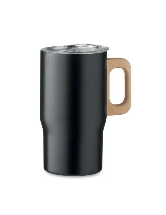 Gobelet double paroi personnalisé 350ml TUMBOO Matières : PET Couleurs : rouge personnalisable avec votre logo