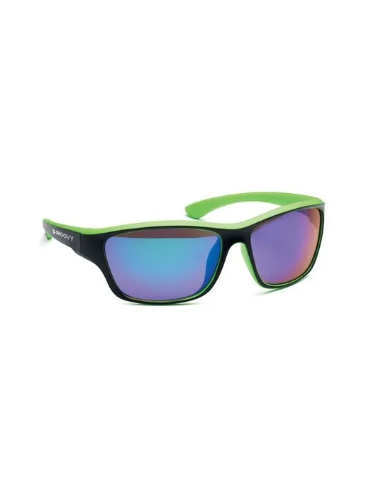Lunettes de sport miroir UV400 personnalisées YUMA Matières : acier inoxydable Couleurs : bois cadeau client original