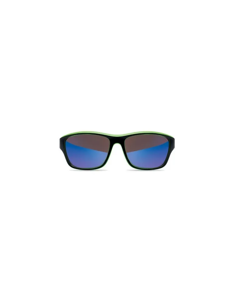 Lunettes de sport miroir UV400 personnalisées YUMA Matières : acier inoxydable Couleurs : bois goodies publicitaire durable
