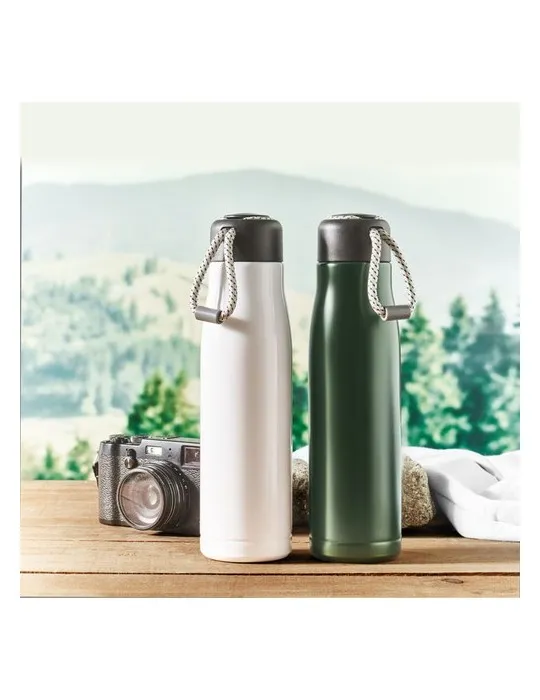 Bouteille double paroi 500 ml CORDLE écologique personnalisé