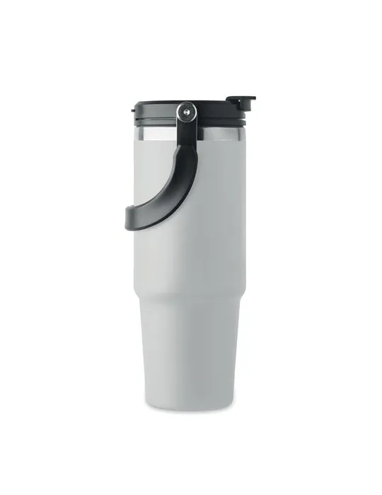 Gobelet double paroi personnalisé 850 ml SUMA HAND Couleurs : bleu pétrole Matières : acier inoxydable recyclé goodies publicita