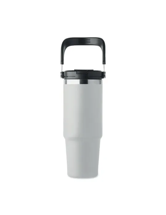 Gobelet double paroi personnalisé 850 ml SUMA HAND Couleurs : bleu pétrole Matières : acier inoxydable recyclé personnalisable a