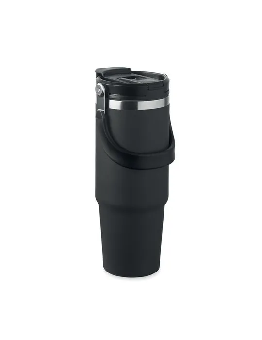 Gobelet double paroi personnalisé 850 ml SUMA HAND Couleurs : bleu marine Matières : acier inoxydable recyclé cadeau collaborate