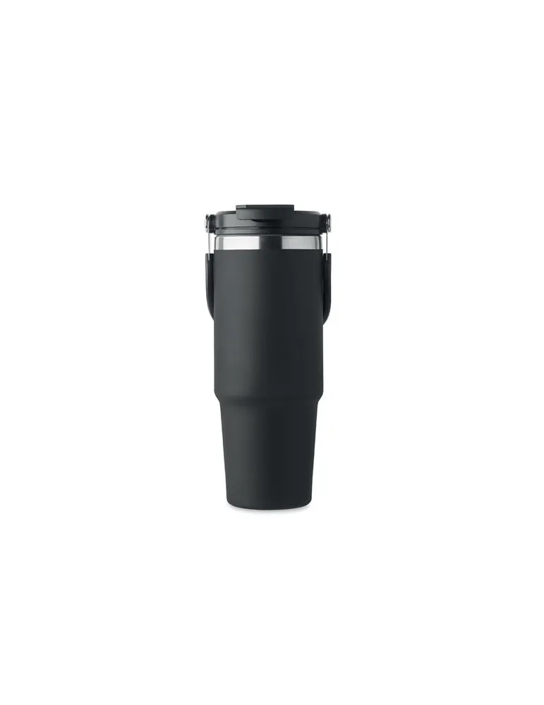 Gobelet double paroi personnalisé 850 ml SUMA HAND Couleurs : bleu marine Matières : acier inoxydable recyclé goodies entreprise