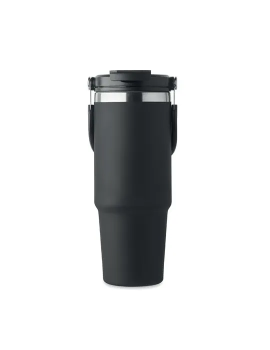 Gobelet double paroi personnalisé 850 ml SUMA HAND Couleurs : bleu marine Matières : acier inoxydable recyclé goodies entreprise