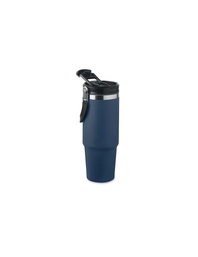 Gobelet double paroi personnalisé 850 ml SUMA HAND Couleurs : noir Matières : acier inoxydable recyclé personnalisation rapide e