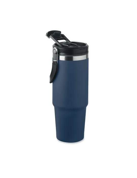 Gobelet double paroi personnalisé 850 ml SUMA HAND Couleurs : noir Matières : acier inoxydable recyclé personnalisation rapide e