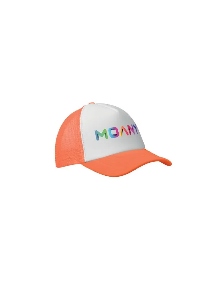 Casquette publicitaire personnalisée BUBBLE Couleurs : blanc cassé Matières : acier inoxydable recyclé impression haute définiti