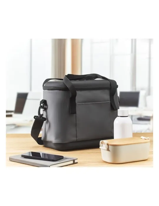 Sac isotherme écologique 40L personnalisé COOLIN Matières : métal Couleurs : argenté mat impression haute définition