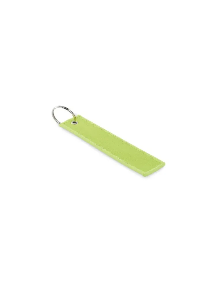 Porte-clés publicitaires personnalisés Key tag TAKEOFF Matières : PET Couleurs : bleu pétrole goodies publicitaire événementiel