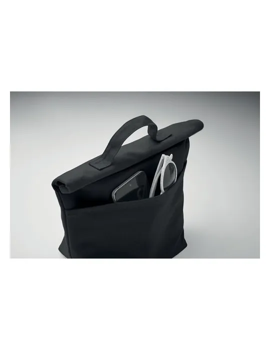 Sac isotherme écologique en coton recyclé RECOBA COLOUR Matières : ABS Couleurs : blanc goodies publicitaire événementiel