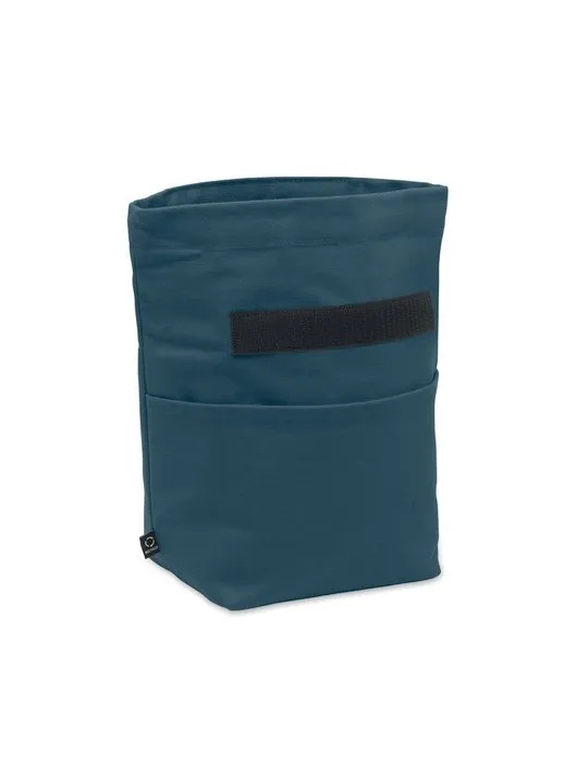 Sac isotherme écologique en coton recyclé RECOBA COLOUR Matières : bambou Couleurs : bois marquage laser ultra précis