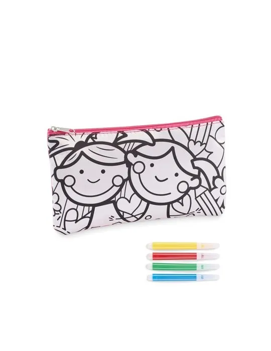 Trousse à crayons avec feutres KIDDO