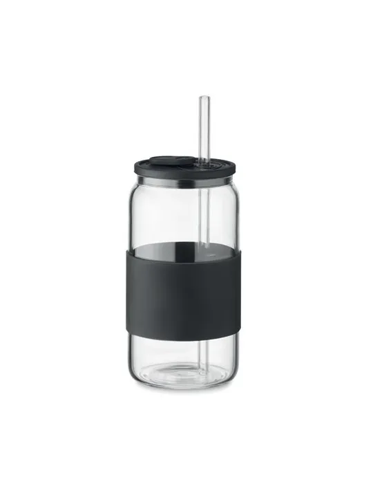 Gobelet publicitaire en verre 550ml BOROSIP Matières : ABS recyclé Couleurs : blanc