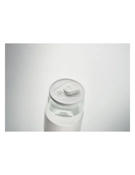 Gobelet publicitaire en verre 550ml BOROSIP Matières : ABS recyclé Couleurs : noir objet promotionnel éco-responsable