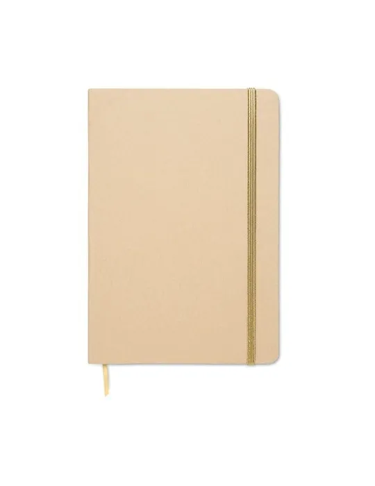 Carnet A5 publicitaire à couleur révélée ROUTE Matières : coton recyclé Couleurs : bleu accessoire événementiel unique