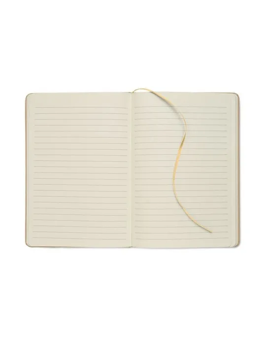 Carnet A5 publicitaire à couleur révélée ROUTE Matières : coton recyclé Couleurs : bleu impression haute définition