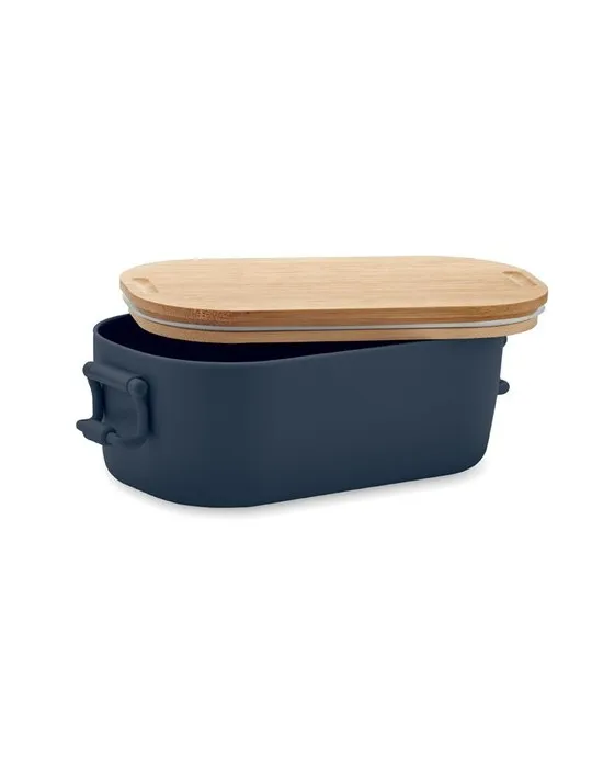 Boîte à lunch publicitaire en PP 700 ml LEKKER Matières : coton Couleurs : ivoire accessoire événementiel unique