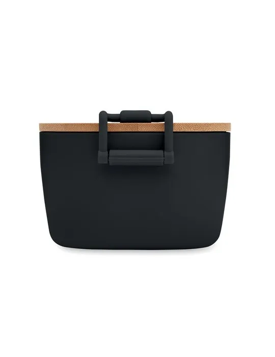 Boîte à lunch publicitaire en PP 700 ml LEKKER Matières : coton Couleurs : fuchsia goodies personnalisé en stock