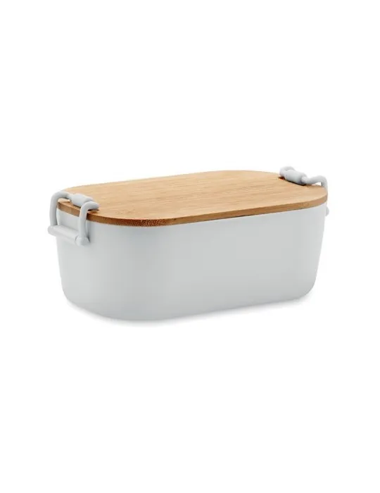 Boîte à lunch publicitaire en PP 700 ml LEKKER Matières : coton Couleurs : bleu royal cadeau entreprise pas cher