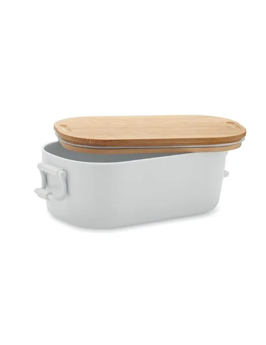 Boîte à lunch publicitaire en PP 700 ml LEKKER Matières : coton Couleurs : bleu royal goodies entreprise design