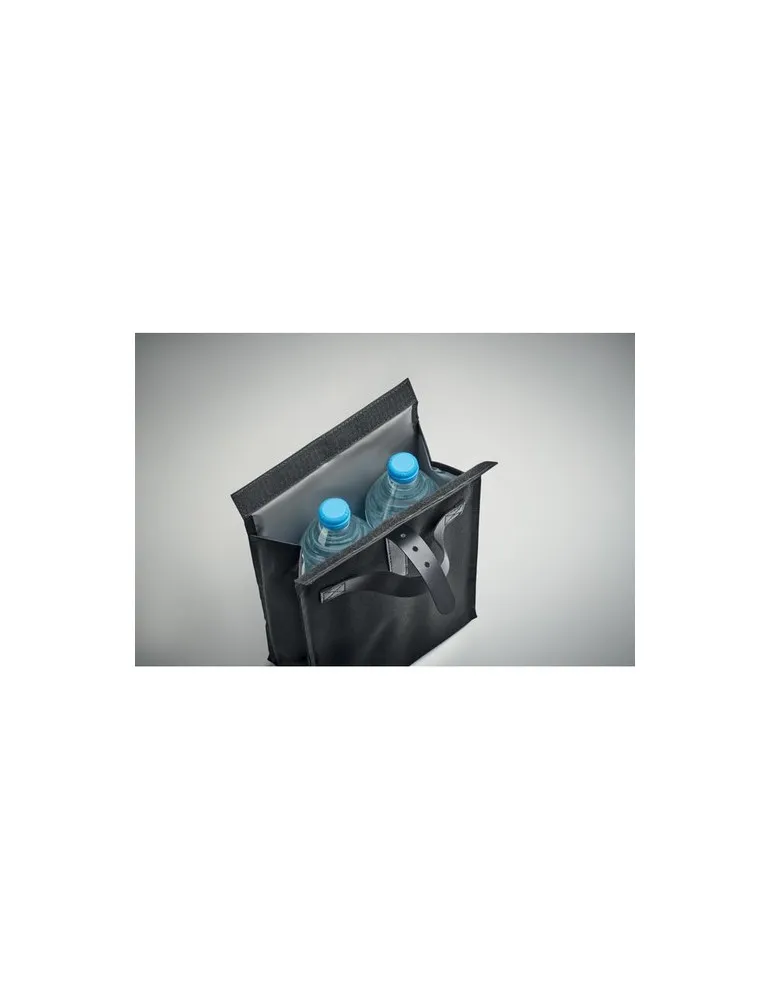 Sac isotherme publicitaire écologique 600D RPET CHILL Matières : coton Couleurs : blanc cadeau client original