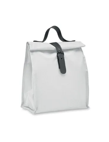 Sac isotherme publicitaire écologique 600D RPET CHILL Matières : coton Couleurs : blanc 2