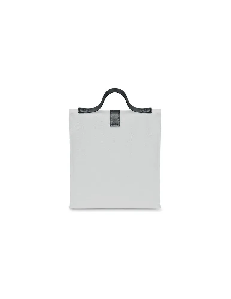 Sac isotherme publicitaire écologique 600D RPET CHILL Matières : coton Couleurs : bleu impression haute définition