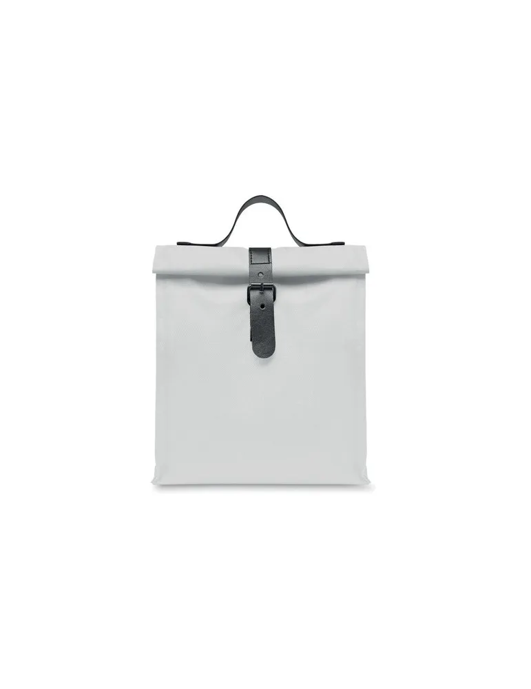 Sac isotherme publicitaire écologique 600D RPET CHILL Matières : coton Couleurs : bleu objet promo petit budget