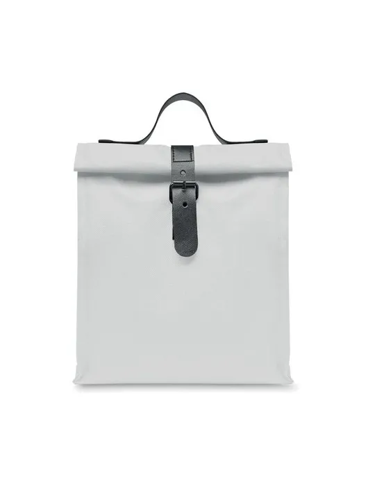 Sac isotherme publicitaire écologique 600D RPET CHILL Matières : coton Couleurs : bleu objet promo petit budget