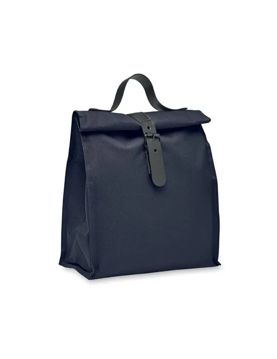 Sac isotherme publicitaire écologique 600D RPET CHILL Matières : coton Couleurs : noir cadeau entreprise pas cher