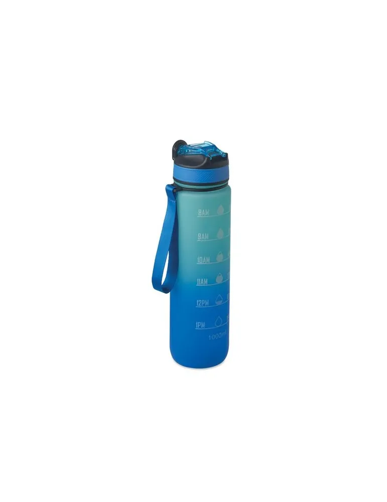 Bouteille de sport écologique RPET 1L ACTIVATE Matières : PET recyclé Couleurs : bleu