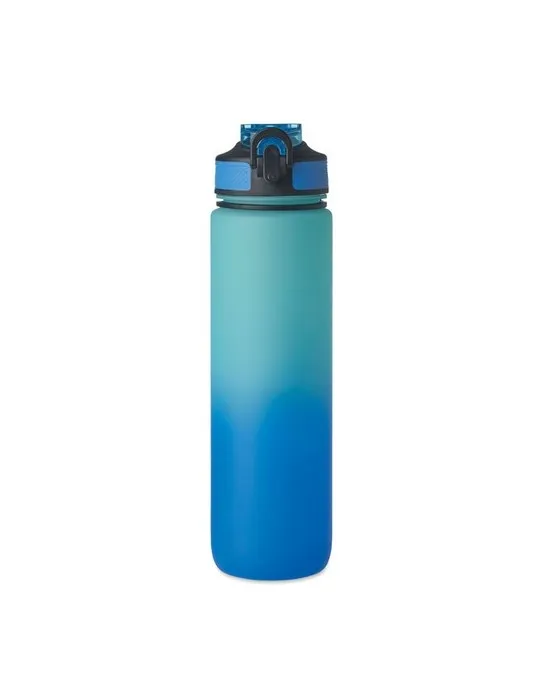 Bouteille de sport écologique RPET 1L ACTIVATE Matières : PET recyclé Couleurs : bleu marquage laser ultra précis
