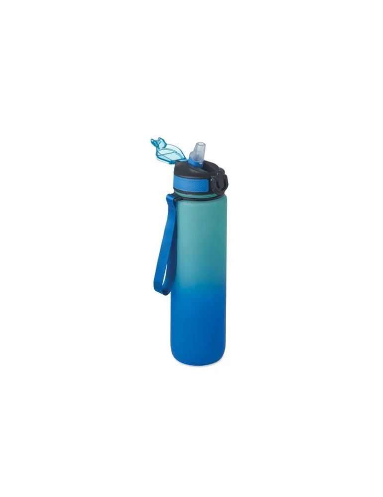 Bouteille de sport écologique RPET 1L ACTIVATE Matières : PET recyclé Couleurs : bleu cadeau collaborateur premium