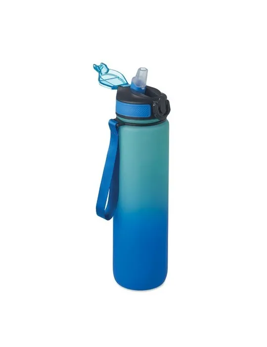 Bouteille de sport écologique RPET 1L ACTIVATE Matières : PET recyclé Couleurs : bleu cadeau collaborateur premium