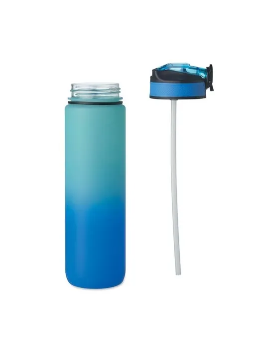 Bouteille de sport écologique RPET 1L ACTIVATE Matières : PET recyclé Couleurs : bleu personnalisation sur mesure