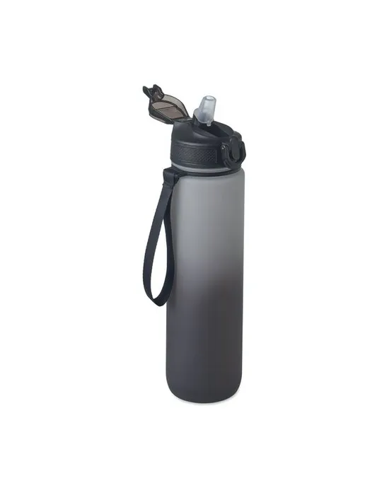 Bouteille de sport écologique RPET 1L ACTIVATE Matières : PET recyclé Couleurs : noir livraison express 24h 48h