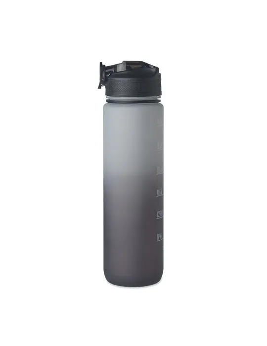 Bouteille de sport écologique RPET 1L ACTIVATE Matières : PET recyclé Couleurs : noir cadeau client original