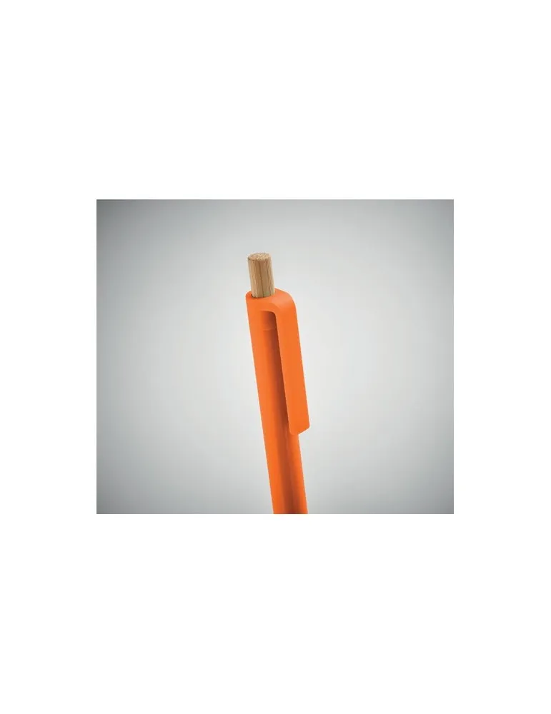 Stylo à bille écologique en ABS recyclé PENU Matières : PET recyclé Couleurs : bleu objet promo petit budget