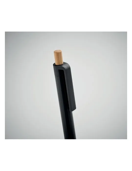 Stylo à bille écologique en ABS recyclé PENU Matières : coton biologique Couleurs : pierre cadeau client original