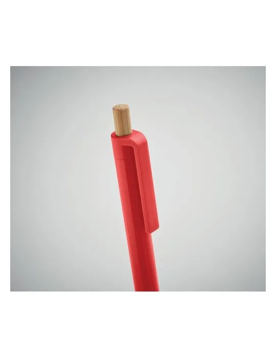 Stylo à bille écologique en ABS recyclé PENU Matières : coton biologique Couleurs : noir impression logo haute qualité