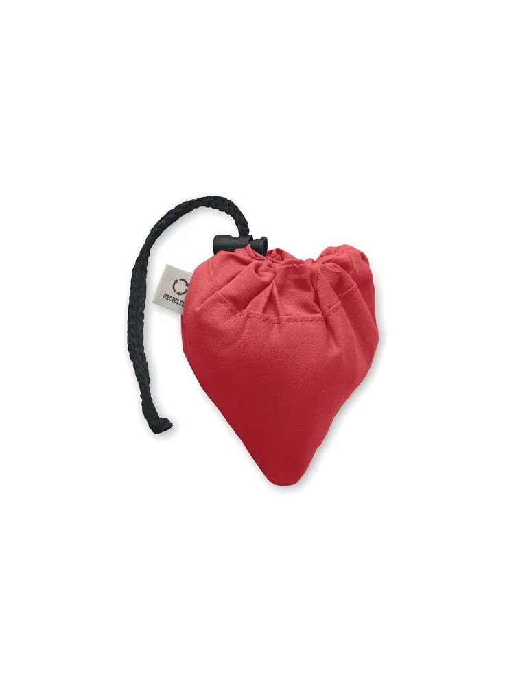 Shopping pliable publicitaire 140 gr/m² CARRIE COLOUR Matières : coton biologique Couleurs : bleu royal personnalisation rapide 