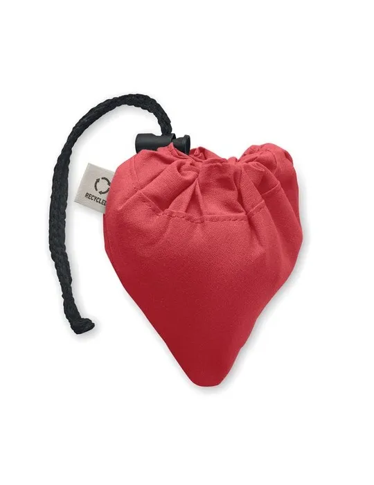 Shopping pliable publicitaire 140 gr/m² CARRIE COLOUR Matières : coton biologique Couleurs : bleu royal personnalisation rapide 