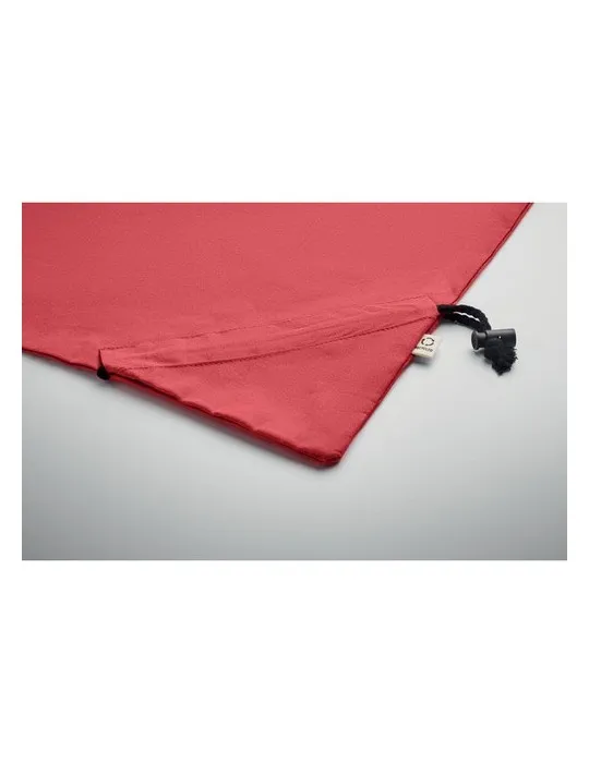 Shopping pliable publicitaire 140 gr/m² CARRIE COLOUR Matières : coton biologique Couleurs : bleu royal goodies publicitaire évé