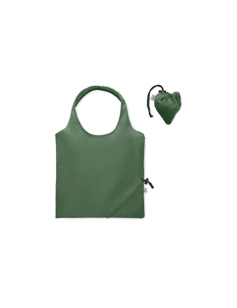 Shopping pliable publicitaire 140 gr/m² CARRIE COLOUR Matières : coton biologique Couleurs : bleu livraison express 24h 48h