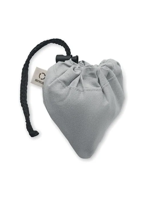 Shopping pliable publicitaire 140 gr/m² CARRIE COLOUR Matières : coton biologique Couleurs : rouge goodies publicitaire événemen