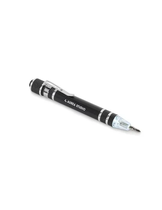 Stylo multi-outils recyclé TUBULAR Personnalisé